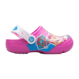Chanclas Crocs Fun Lab Paw Patrol Clog Jr 206276-6QQ rosa multicolor