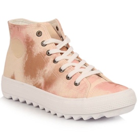 Big Star LL274048 INT1821 zapatillas altas y deportivas beige