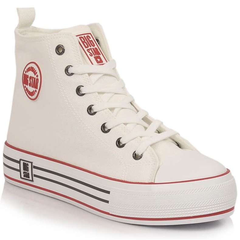Zapatos, zapatillas Big Star W LL274185 INT1824A blanco