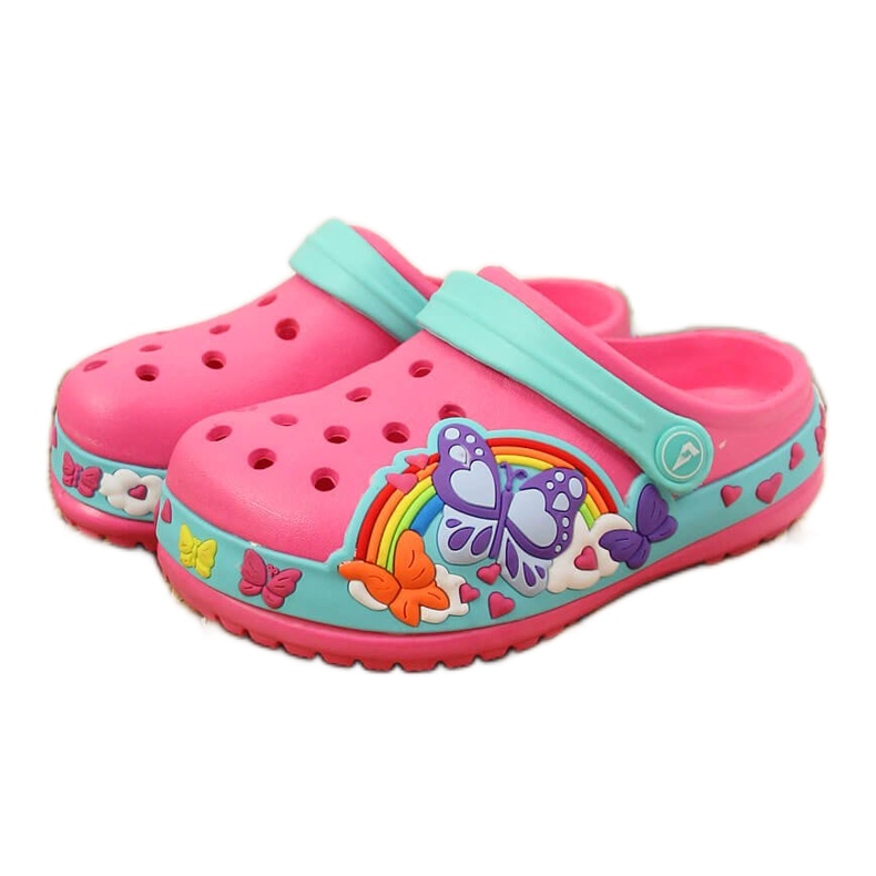 Pantuflas niña espuma American Club rosa rosado
