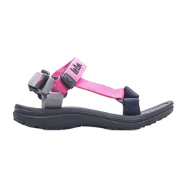 Sandalias Lee Cooper Jr. LCW-22-34-0951K negro rosado