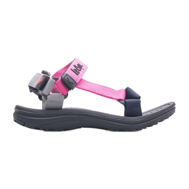 Sandalias Lee Cooper Jr. LCW-22-34-0951K negro rosado