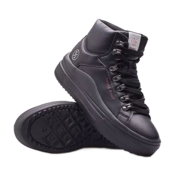 Cross Jeans Zapato vaquero cruzado KK2R4029C negro Cross Jeans Zapato vaquero cruzado KK2R4029C negro