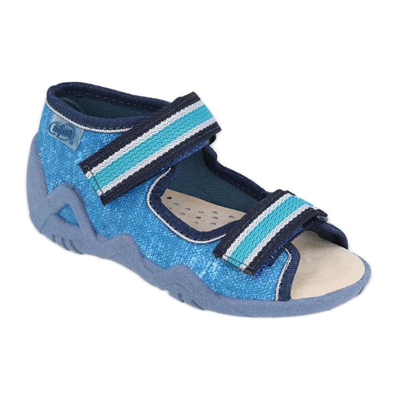Zapatos befado amarillo niño 350P025 azul marino azul