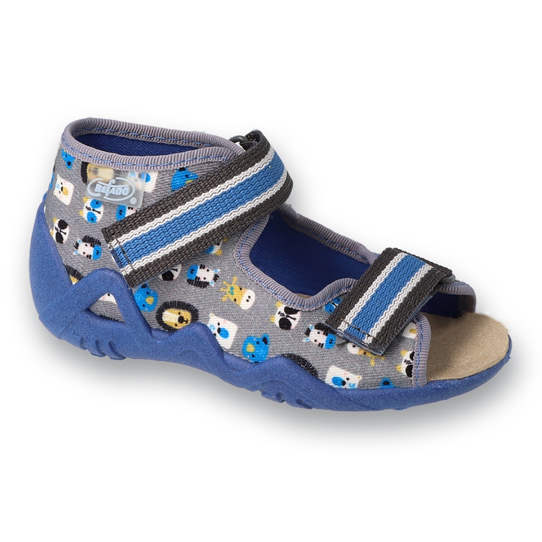 Zapatos befado amarillo niño 350P034 azul