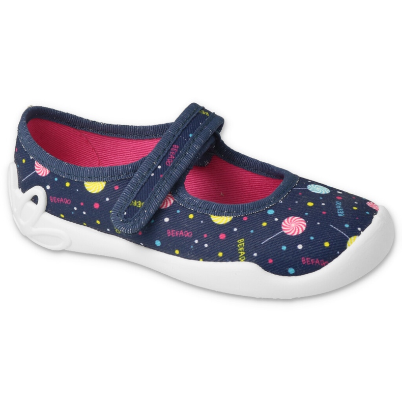 Zapatos befado niño 114X508 azul marino multicolor