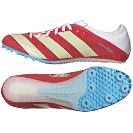 Zapatillas con pinchos adidas Sprintstar GY3537 rojo