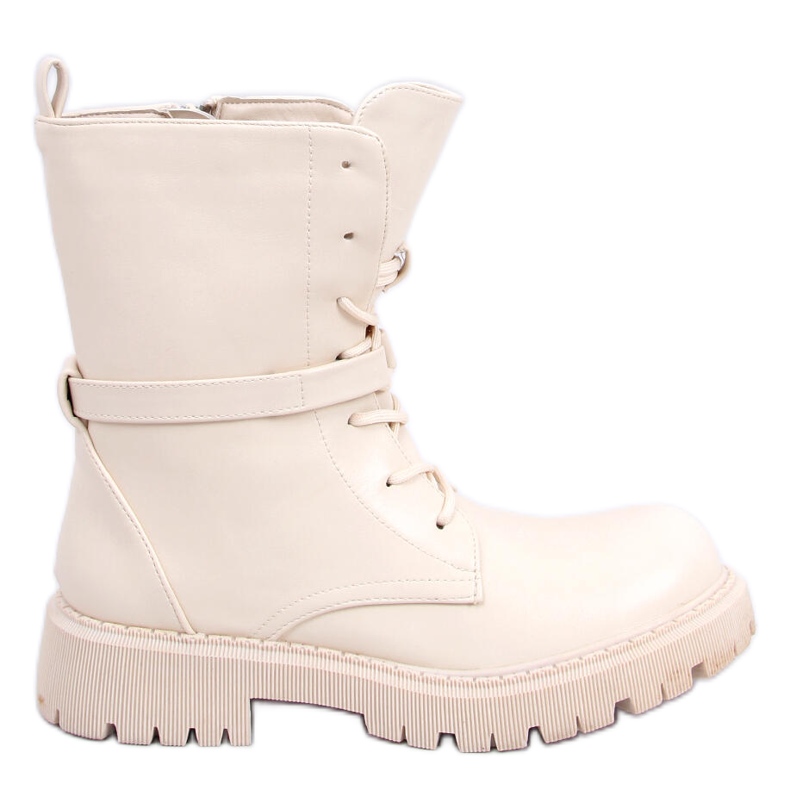 PA1 Botas con cordones Barkley Beige