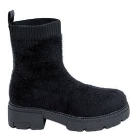PA1 Botas estilo calcetín Roanna Black negro