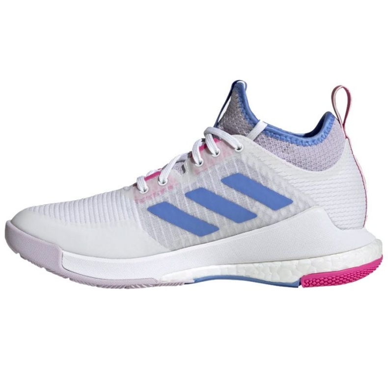 Zapatillas de voleibol adidas CrazyFlight Mid M HQ3489 blanco blanco