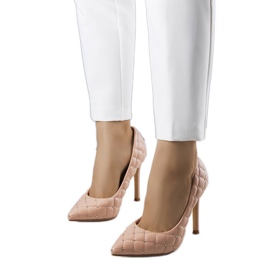 Tacones acolchados rosa Dayton