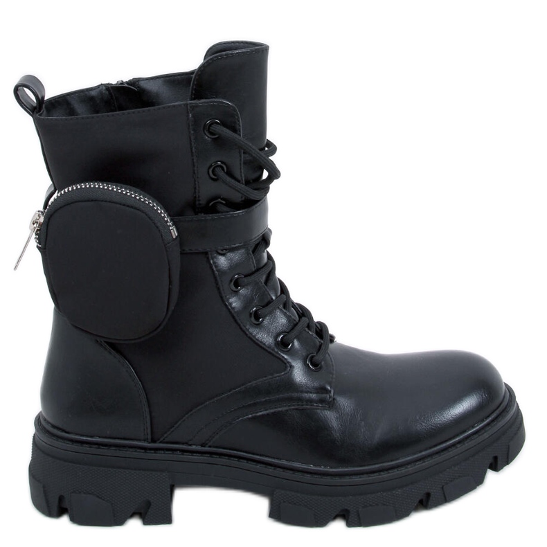 Botas con cordones Victor Negro