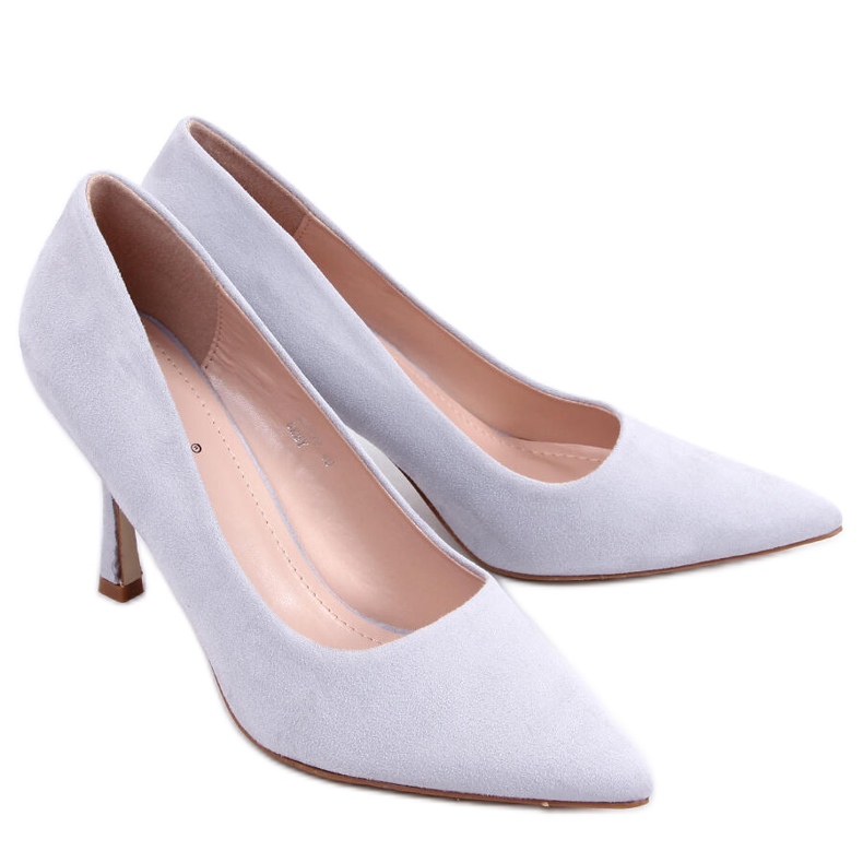 PA1 Stilettos mujer Giorgia Grey ante gris