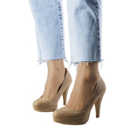 PA1 Zapatos de tacón beige de Emily PA1 Zapatos de tacón beige de Emily