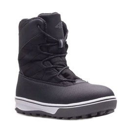 Botas de invierno para niños 4F Jr 4FJAW22FSBSF005-20S negro