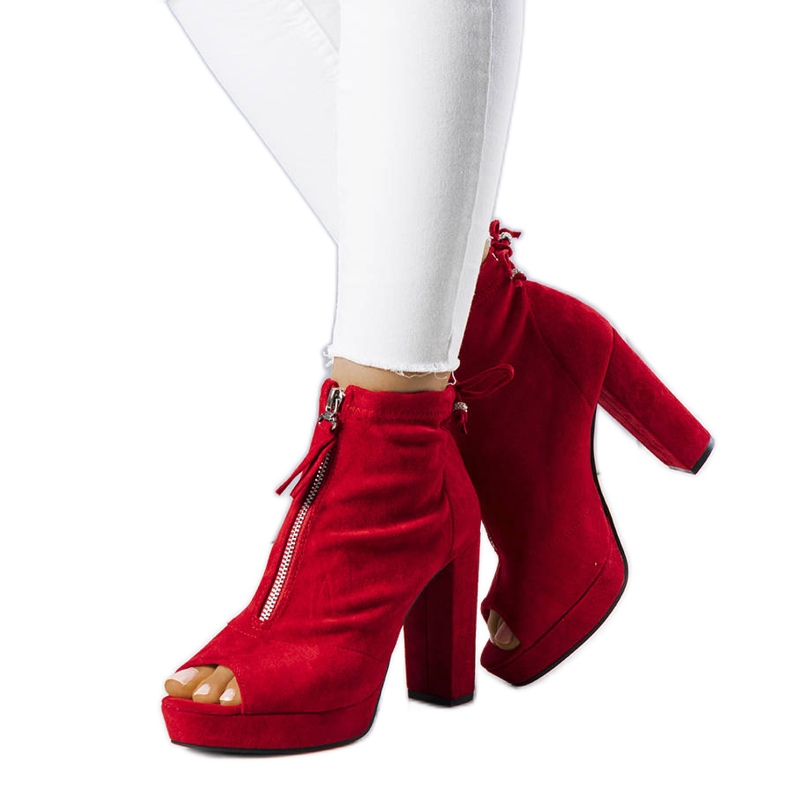 BM Botines rojos Payto