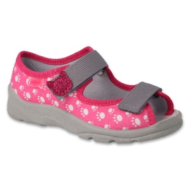 Zapatos befado niño 969Y166 rosa gris