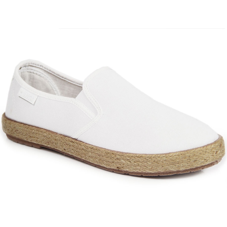 Alpargatas slip-on mujer blanco Big Star DD274015 Alpargatas slip-on mujer blanco Big Star DD274015