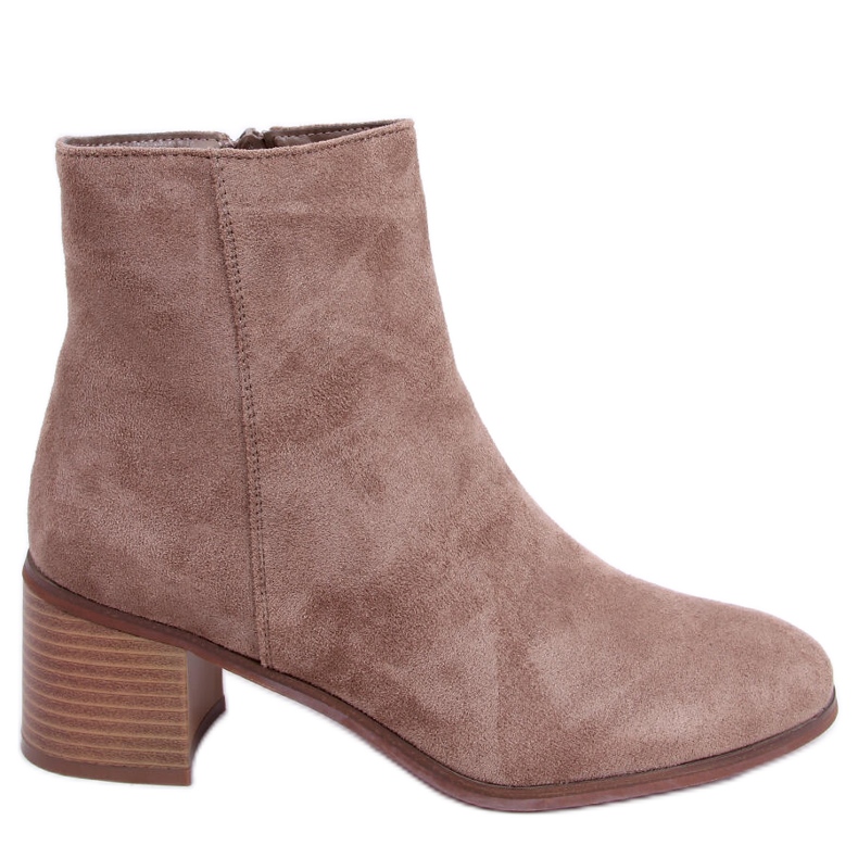 Botín clásico ante Natina Kaki beige Botín clásico ante Natina Kaki beige