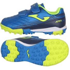 Botas de fútbol Joma Xpander 2304 Tf Jr. XPJS2304TFV azul azul