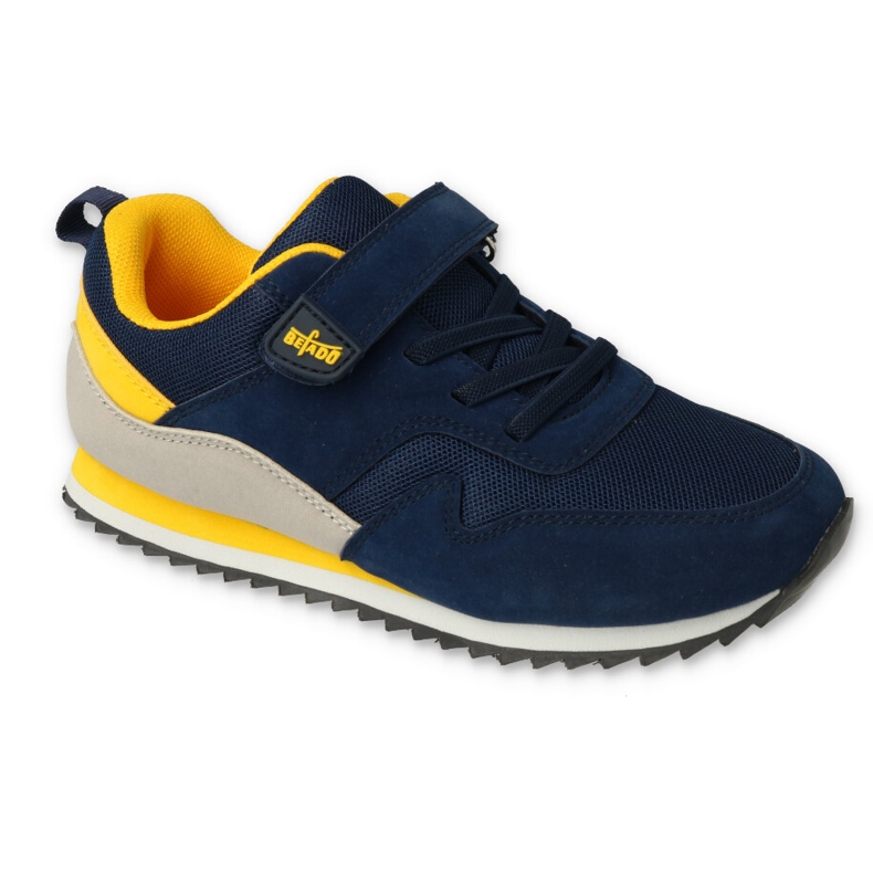 Zapatos befado niño 516X218 azul marino amarillo