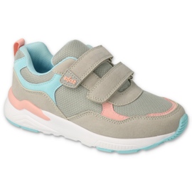Zapatos befado niño 516X238 beige azul rosado