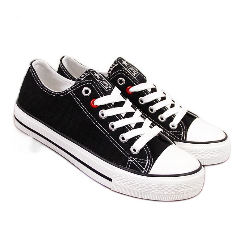 News Deportivas bajas de tejido negro NOVEDADES
