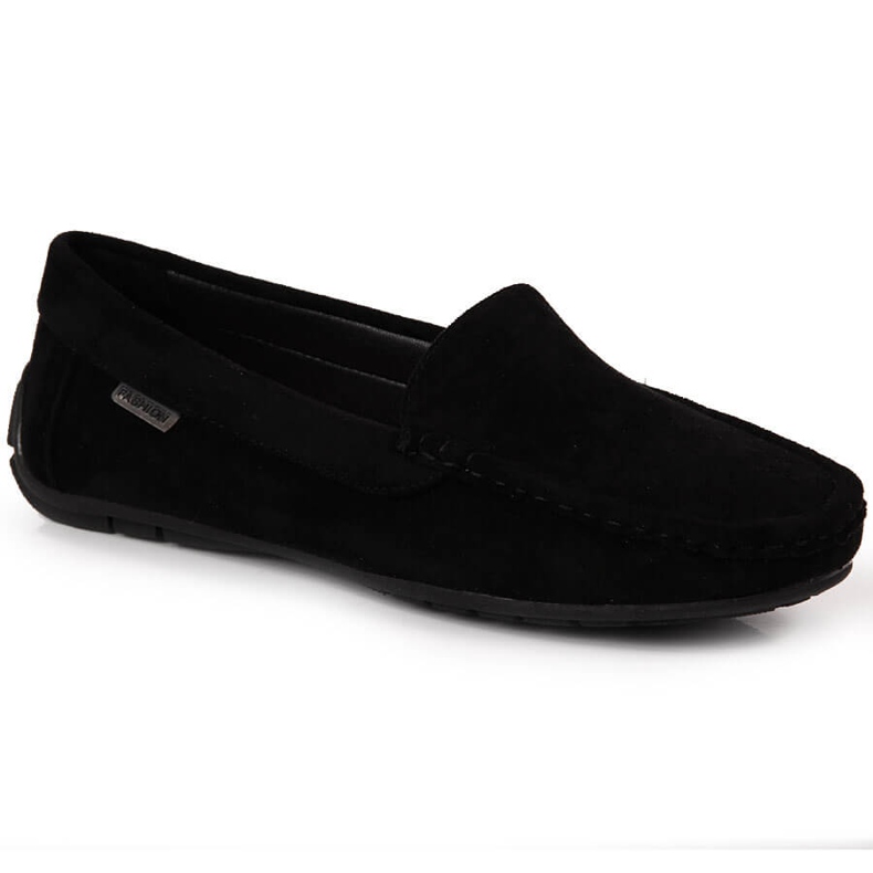 Mocasines negros eVento mujer