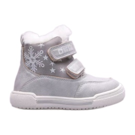 Zapatos, botas de nieve Big Star Jr. KK374190 plata
