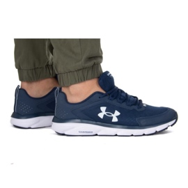Zapatos Under Armour Charged Assert 9 M 3024590-400 azul marino