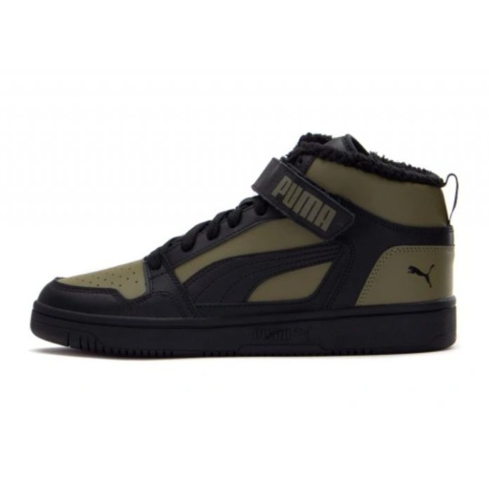 Zapatos Puma Rebound Mid Strap Wtr 38637602 negro