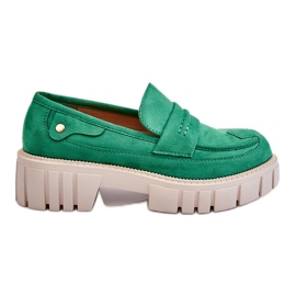 Slip-On Mujer Ante Verde Fiorell