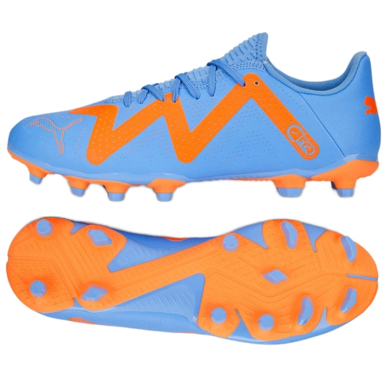 Puma Future Play FG/AG M 107187 01 zapatos de fútbol azul azul