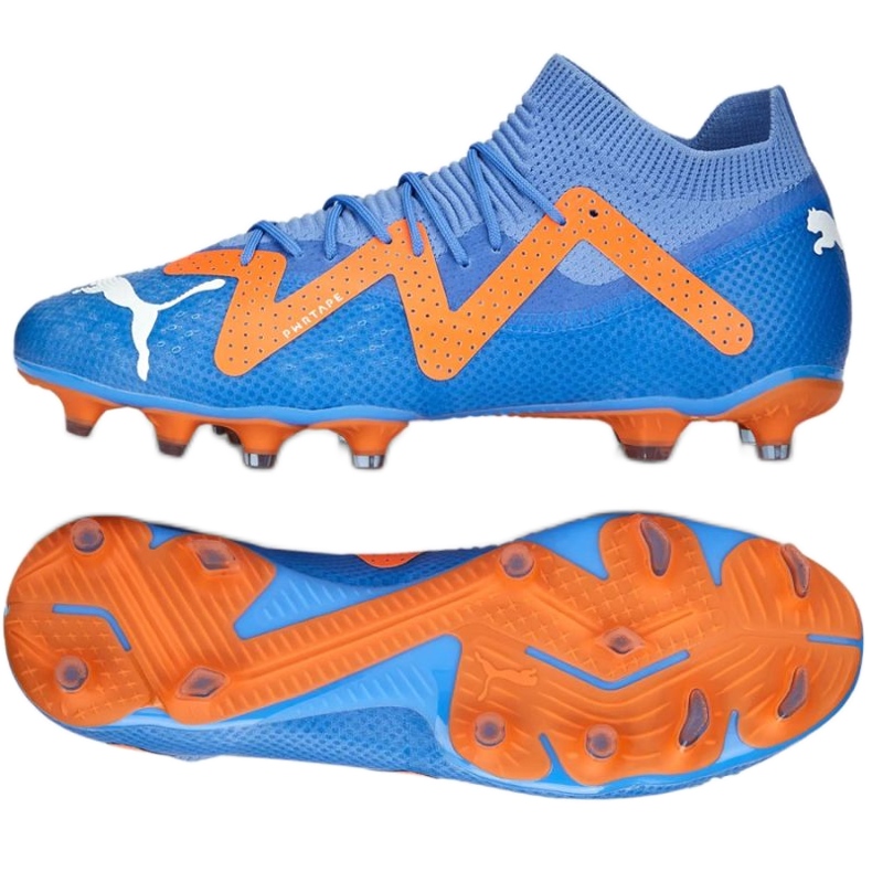 Zapatillas de fútbol Puma Future Pro FG/AG 107171 01 azul azul