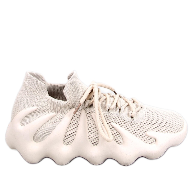 BM Zapatillas estilo calcetín Eaton Beige BM Zapatillas estilo calcetín Eaton Beige
