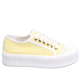 BM Deportivas de mujer con plataforma Dors Yellow amarillo