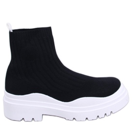 BM Botas con pala flexible Withers NEGRO/BLANCO