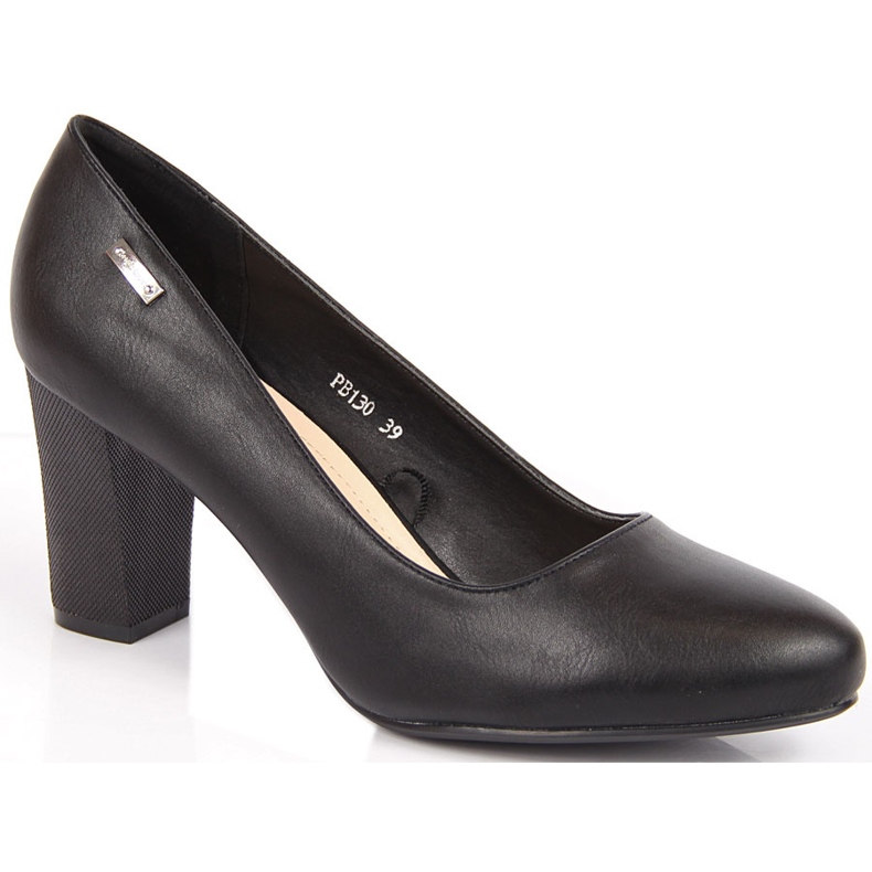 Zapatos de salón negros de Sergio Leone