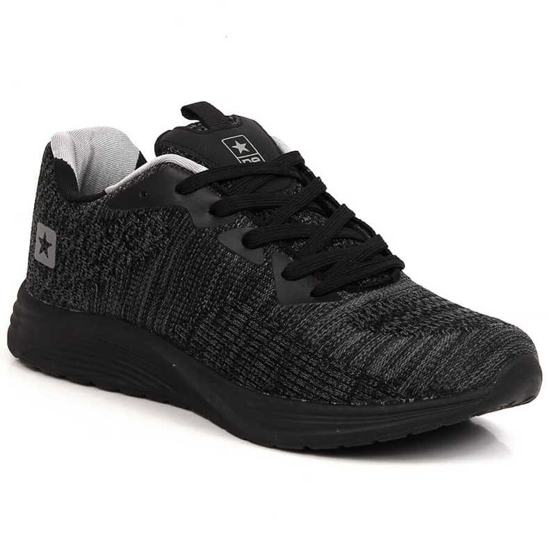 News Cómodas zapatillas deportivas negras para correr NOVEDADES negro
