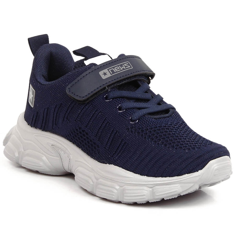 News Deportivas infantiles con plataforma azul marino NOVEDADES