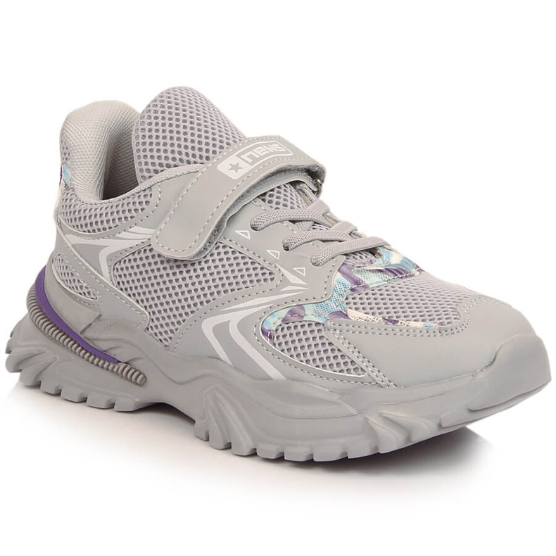 News Deportivo niña plataforma gris NOVEDADES