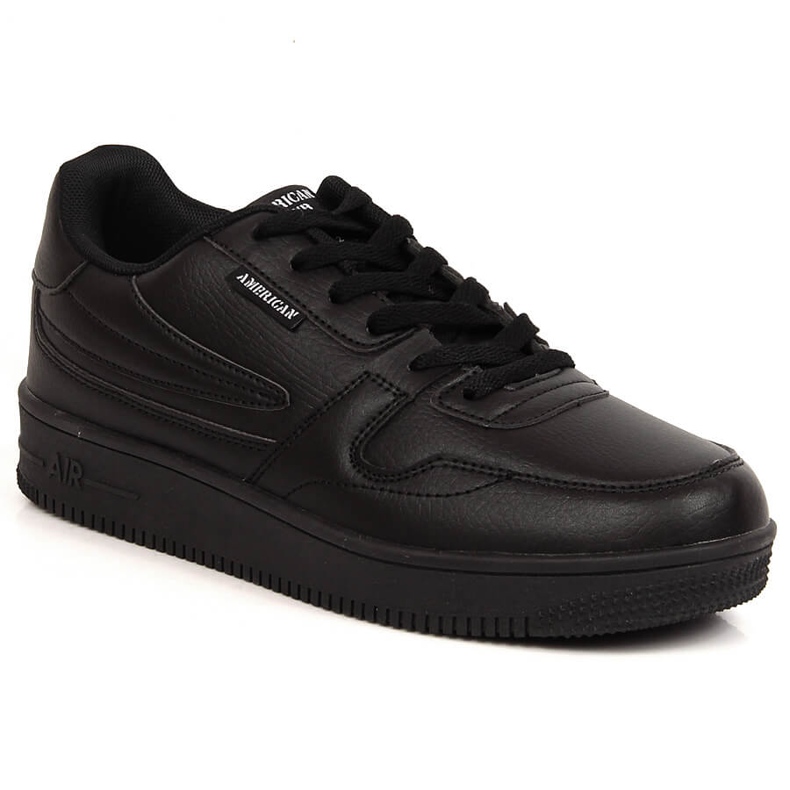 Deportivas cordones American Club 57/23 negras negro
