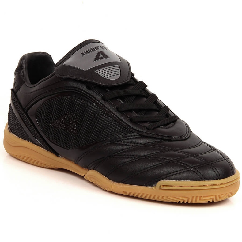 Zapatillas de niño negro American Club 53/23 indoor