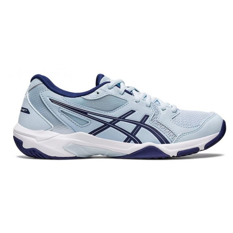 Zapatillas de voleibol Asics Gel-Rocket 10 W 1072A056 406 multicolor azul