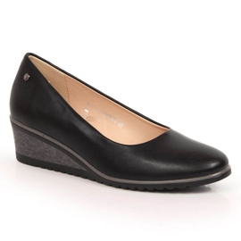 Bombas cuña Vinceza W JAN176A negro