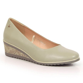 Zapatos de cuña Vinceza W JAN176C gris