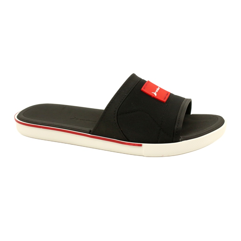 Zapatillas para hombres Rider Spin Slide AD 11795 AG359 Negro/Rojo