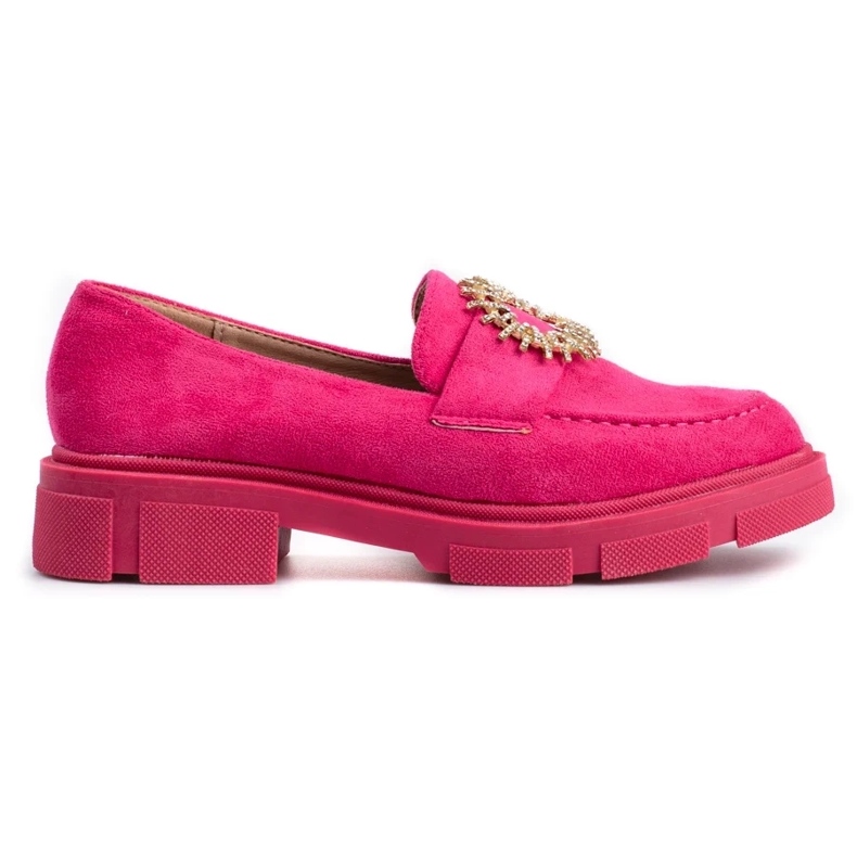 Zapatos mujer ante fucsia rosado