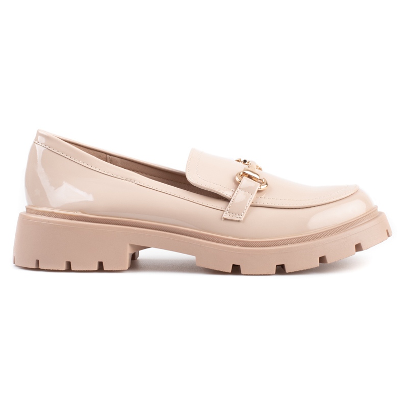 Zapatos lacados beige de Shelovet
