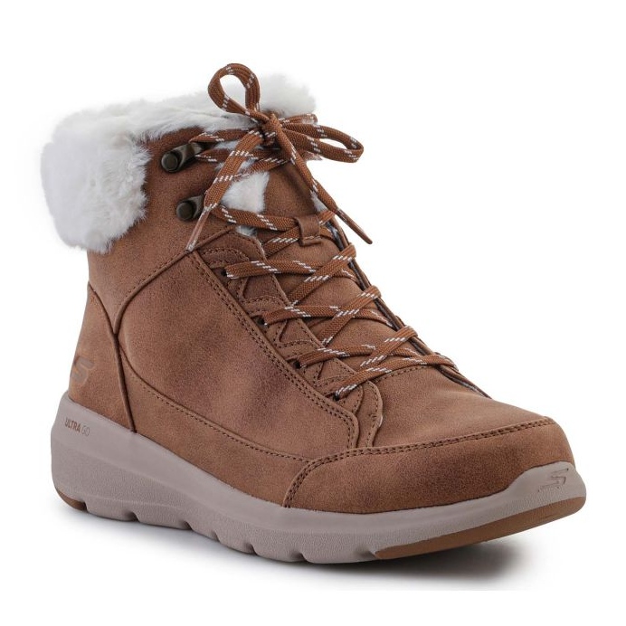 Zapatos Skechers Glacial Ultra Cozyly 144178-CSNT marrón